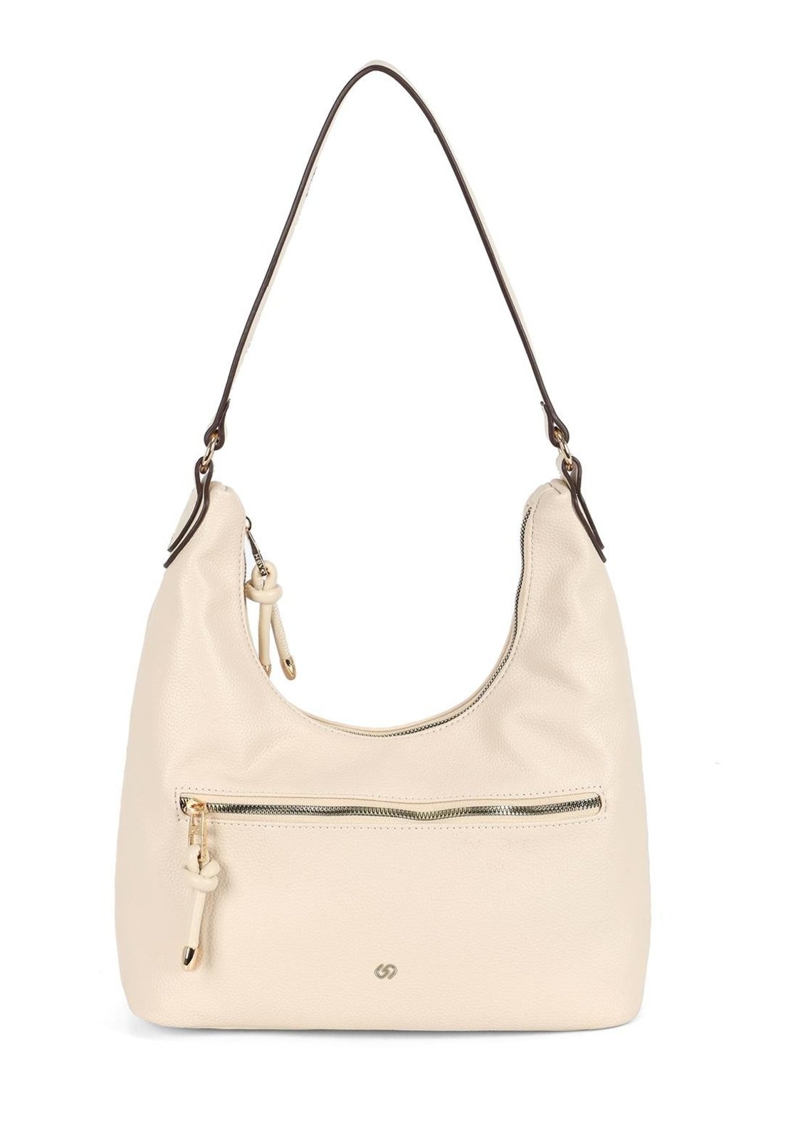 Bolsa Feminina de Ombro Yasmin Gash Branco