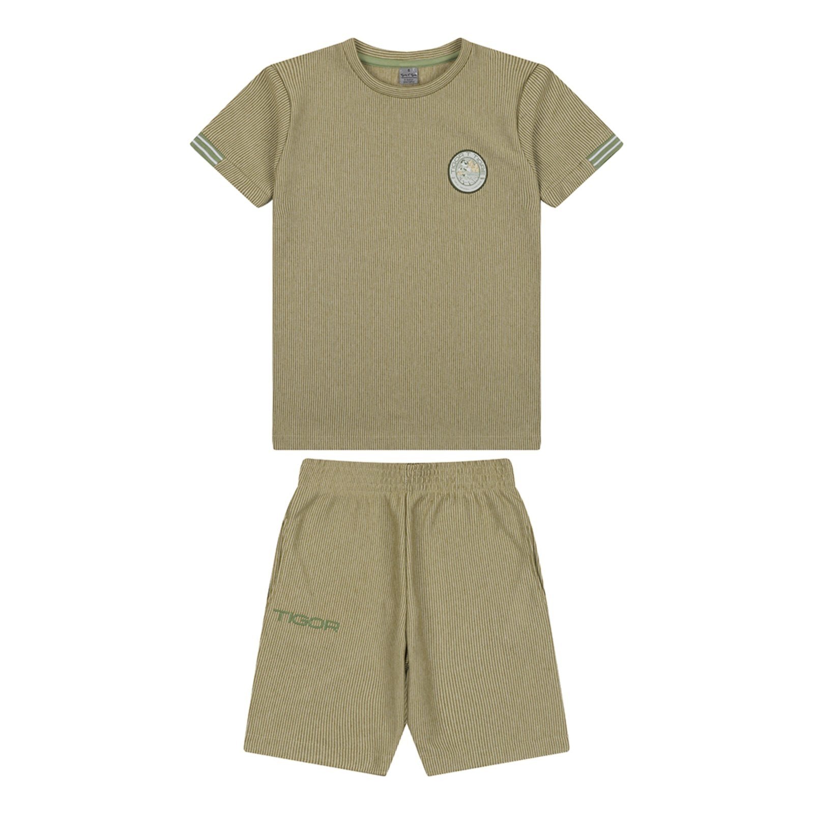 Infantil - Conjunto Curto Masculino Tigor T. Tigre