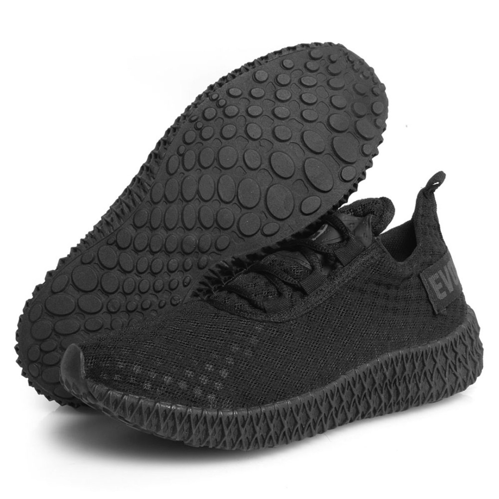 Tênis Boost Feminino Evoltenn Esporte Casual Colmeia Black