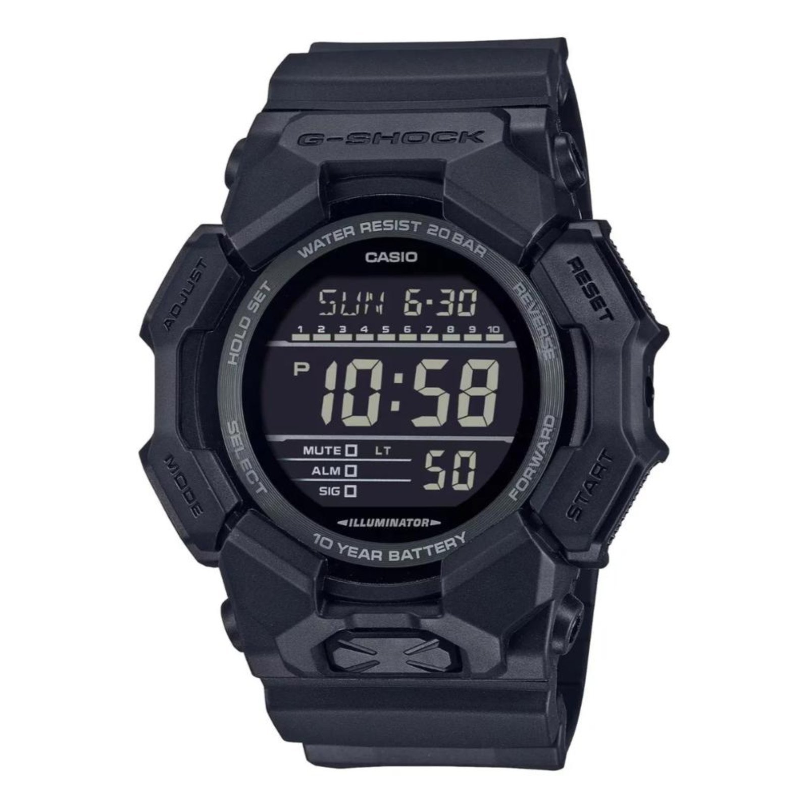 Relógio Casio G-Shock Preto Masculino GD-010-1A1DR