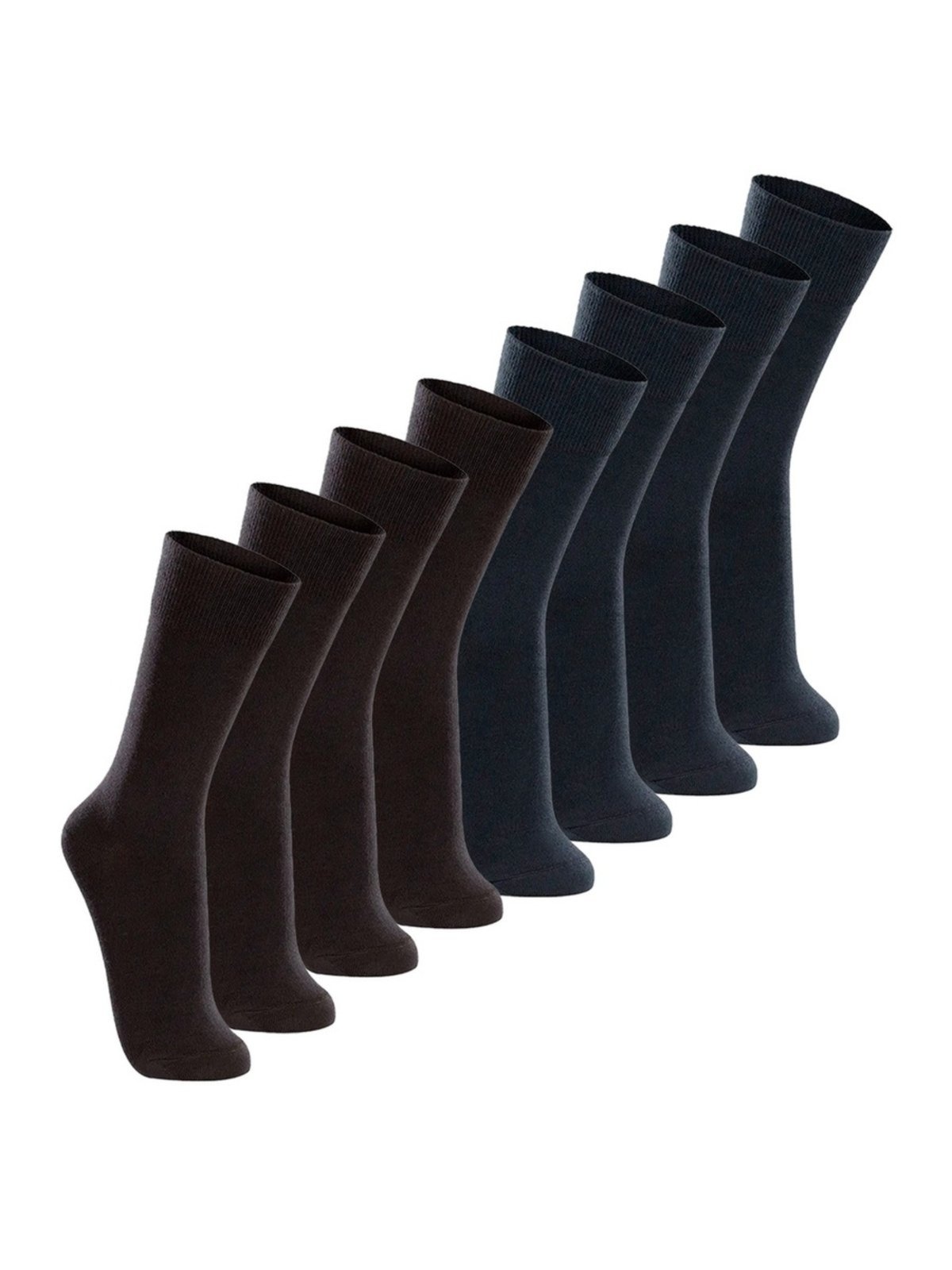Kit com 8 Pares de Meias Casual Lupo 1210-201