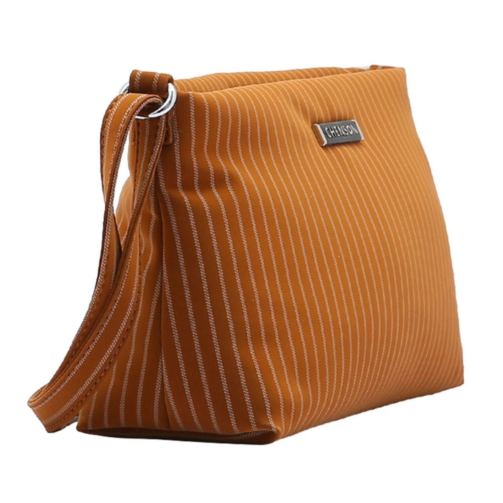 Vista 3 Bolsa Feminina Transversal Chenson Cg84801 1824801 caramelo Chenson caramelo