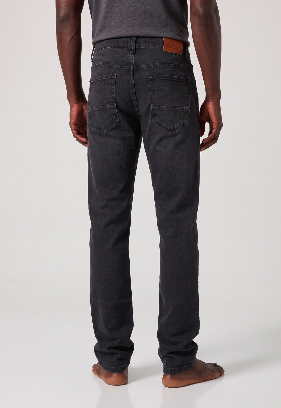 Calça Masculina Quiksilver Jeans Avalon Preta