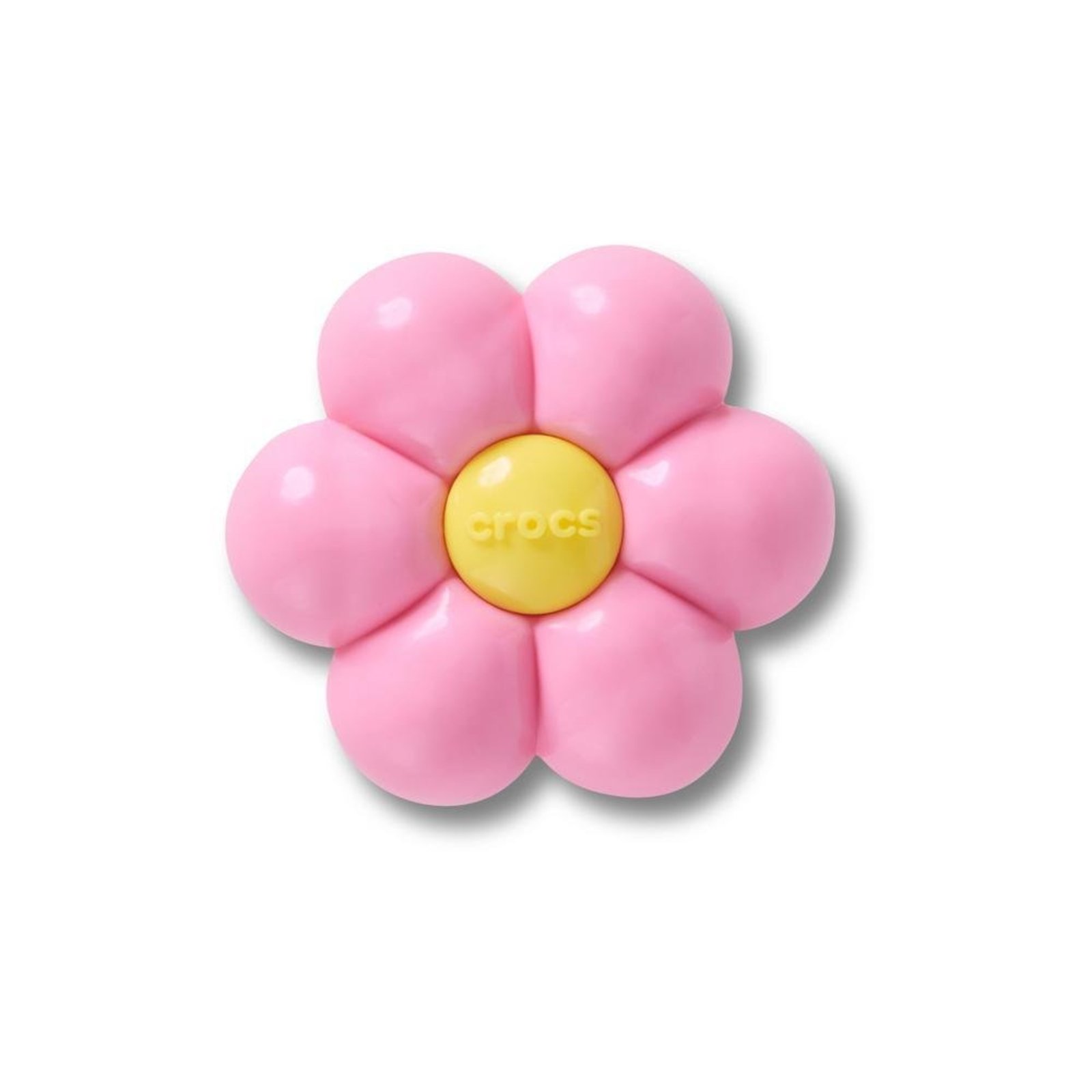 Infantil - Jibbitz™ Flor Rosa Fofinha Único Branco