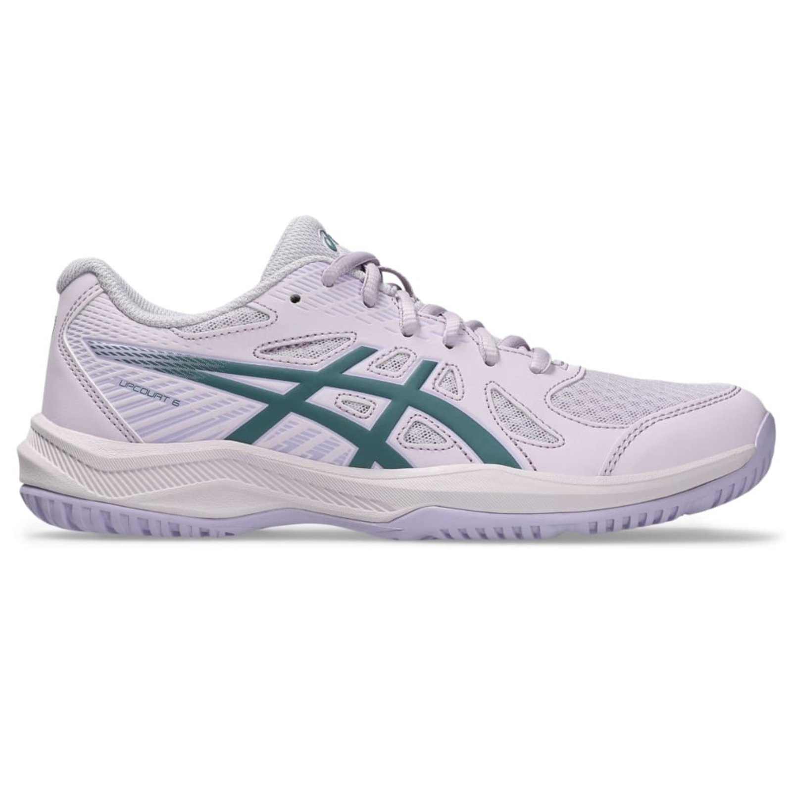 Tênis ASICS Upcourt 6 - Feminino - Vermelho/Azul