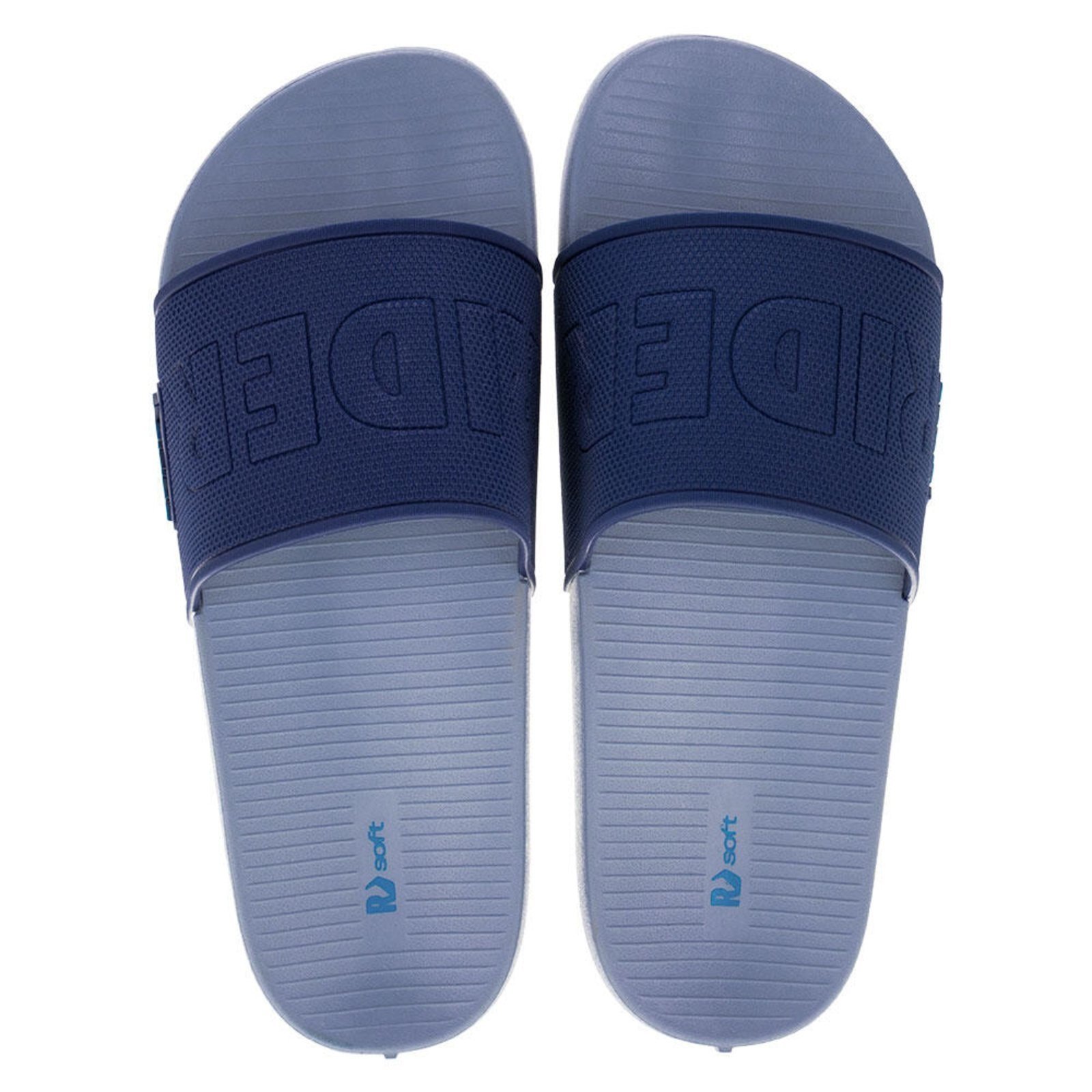 Chinelo Masculino Slide Grid Rider 12321 3292321 Azul Marinho