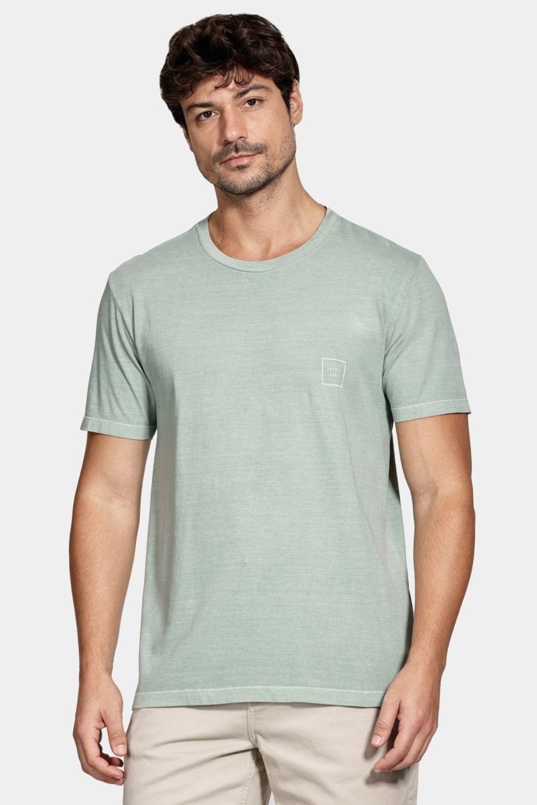 Camiseta Aramis Manga Curta Estampada