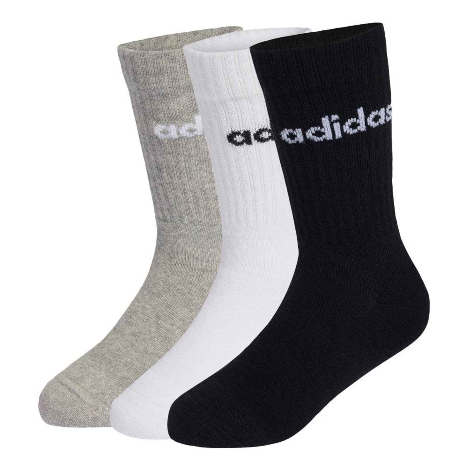 MEIAS LINEAR EMBALAGEM COM 3 PARES adidas Performance Branco