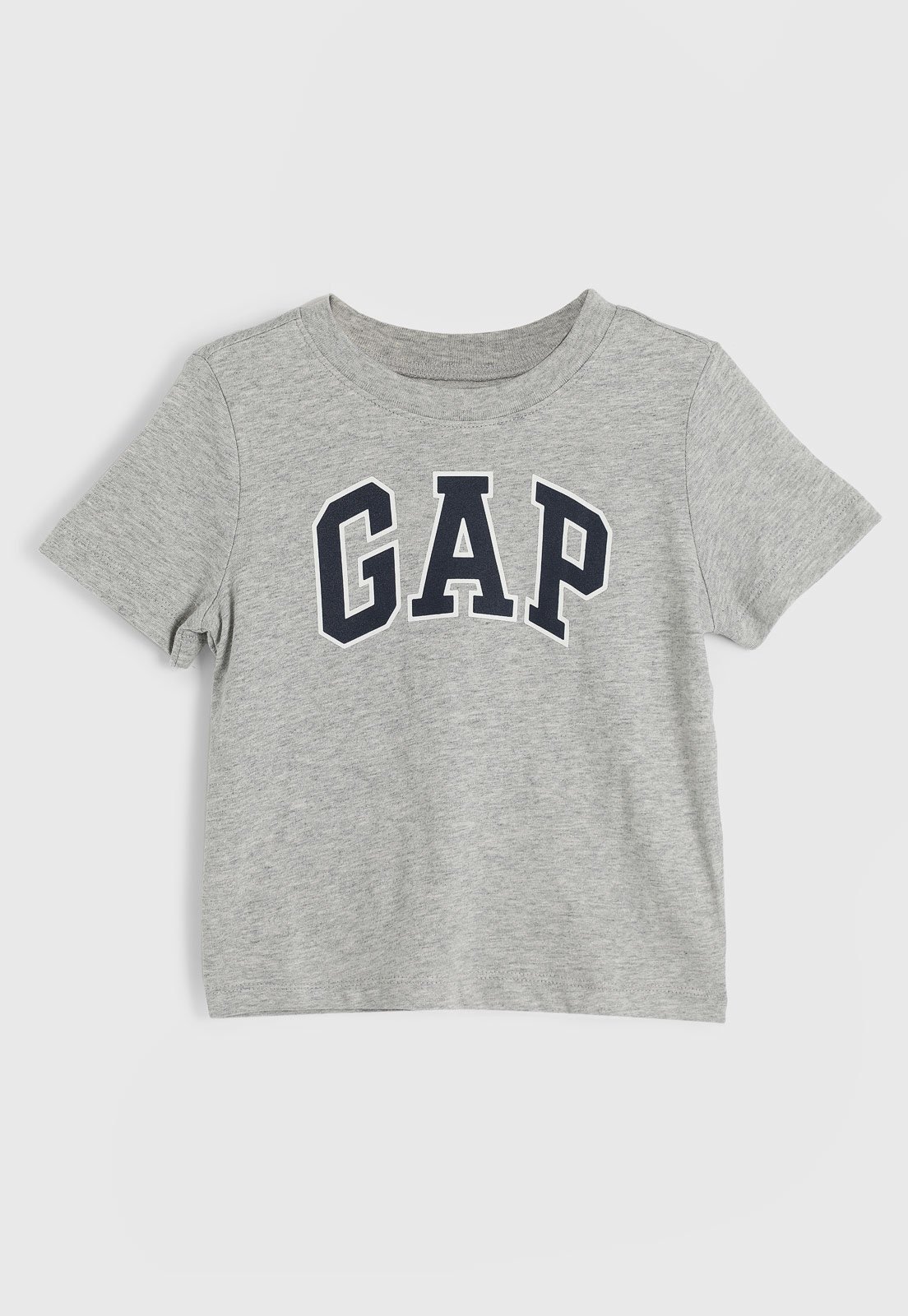 Camiseta GAP Logo Cinza Mescla