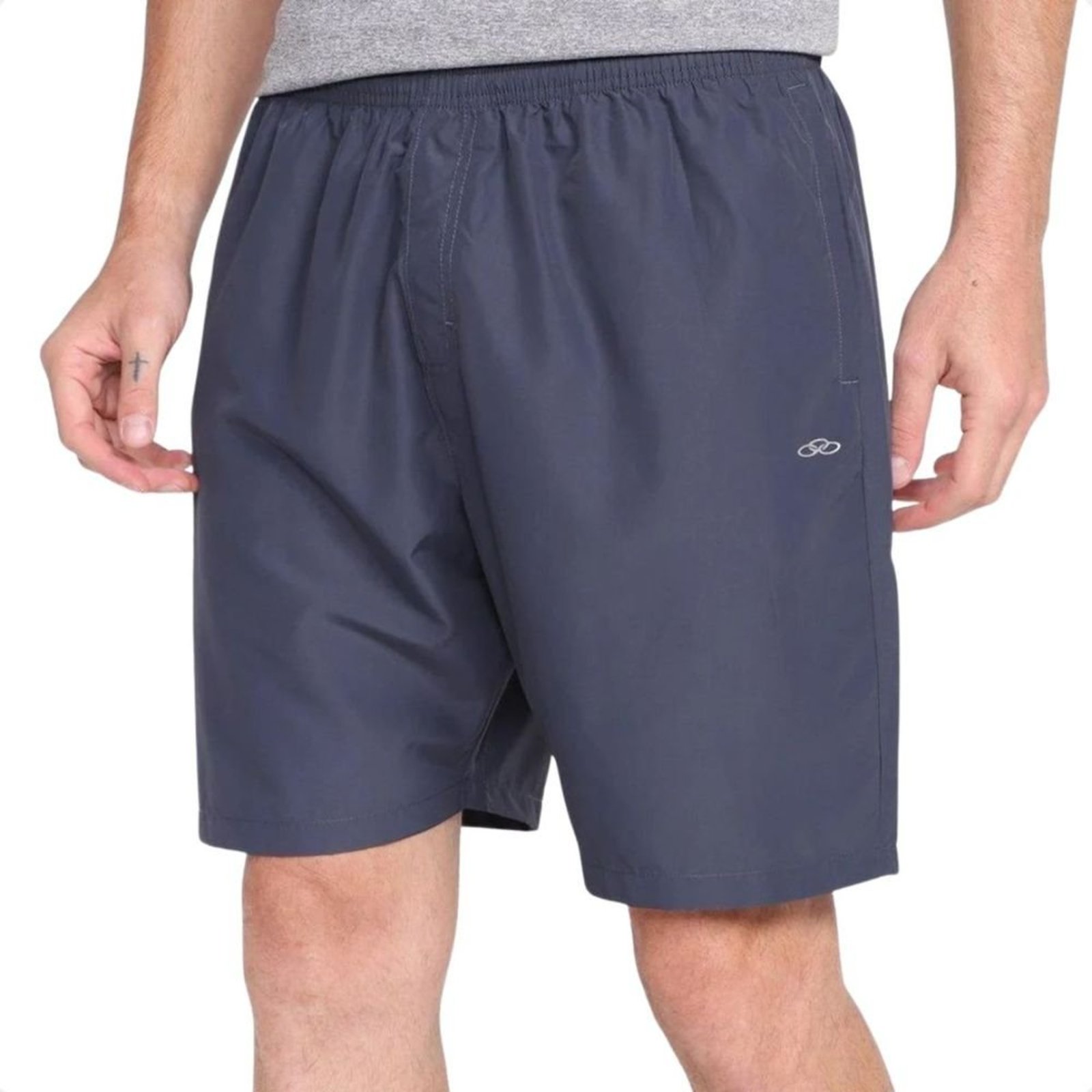 Short Masculino Longo Olympikus Essential Azul