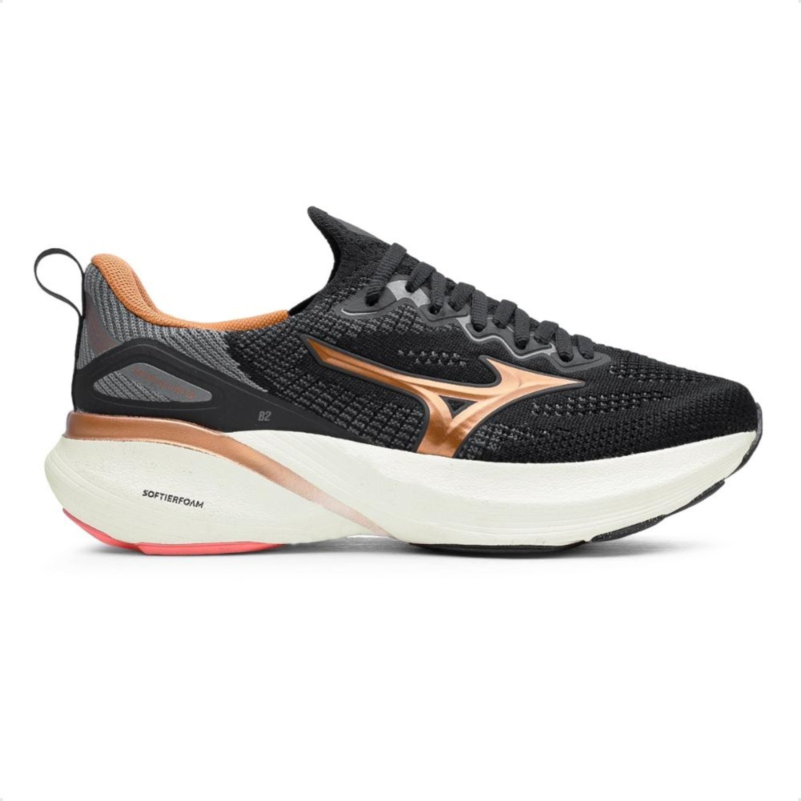 Tenis Mizuno Glow 3 Feminino Preto