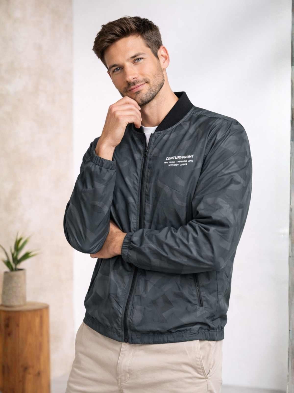Jaqueta Masculina Forrada Moda Gringa Conforto Estilo Versátil Dia a Dia Moda Outono Inverno