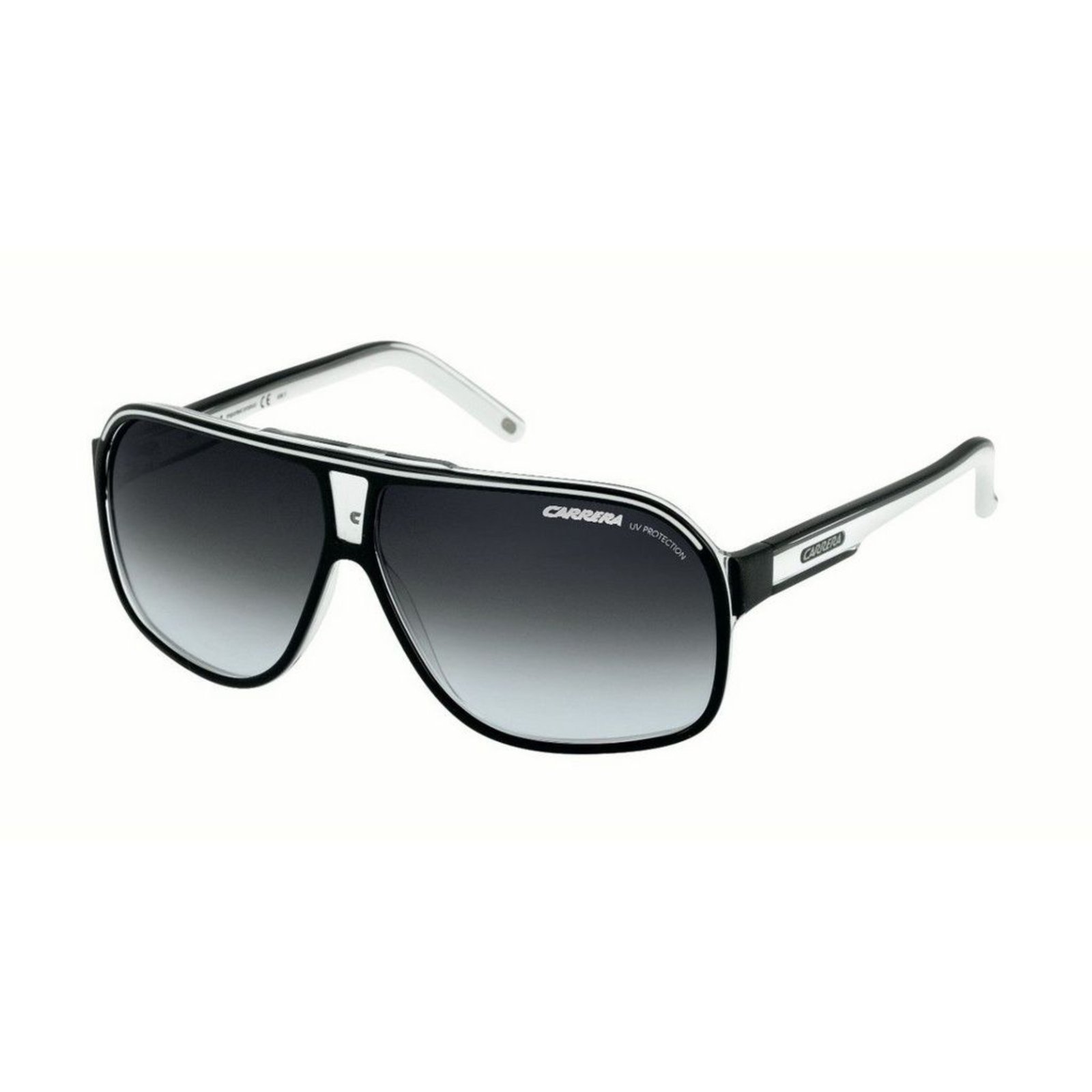 Vista 2 Óculos Carrera Grand Prix 2/S Branco preto Carrera preto