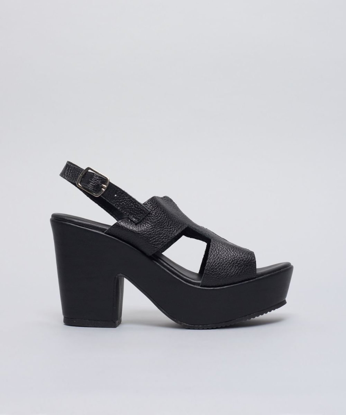 Meia Pata Couro Jessica - Preto 37 - preto