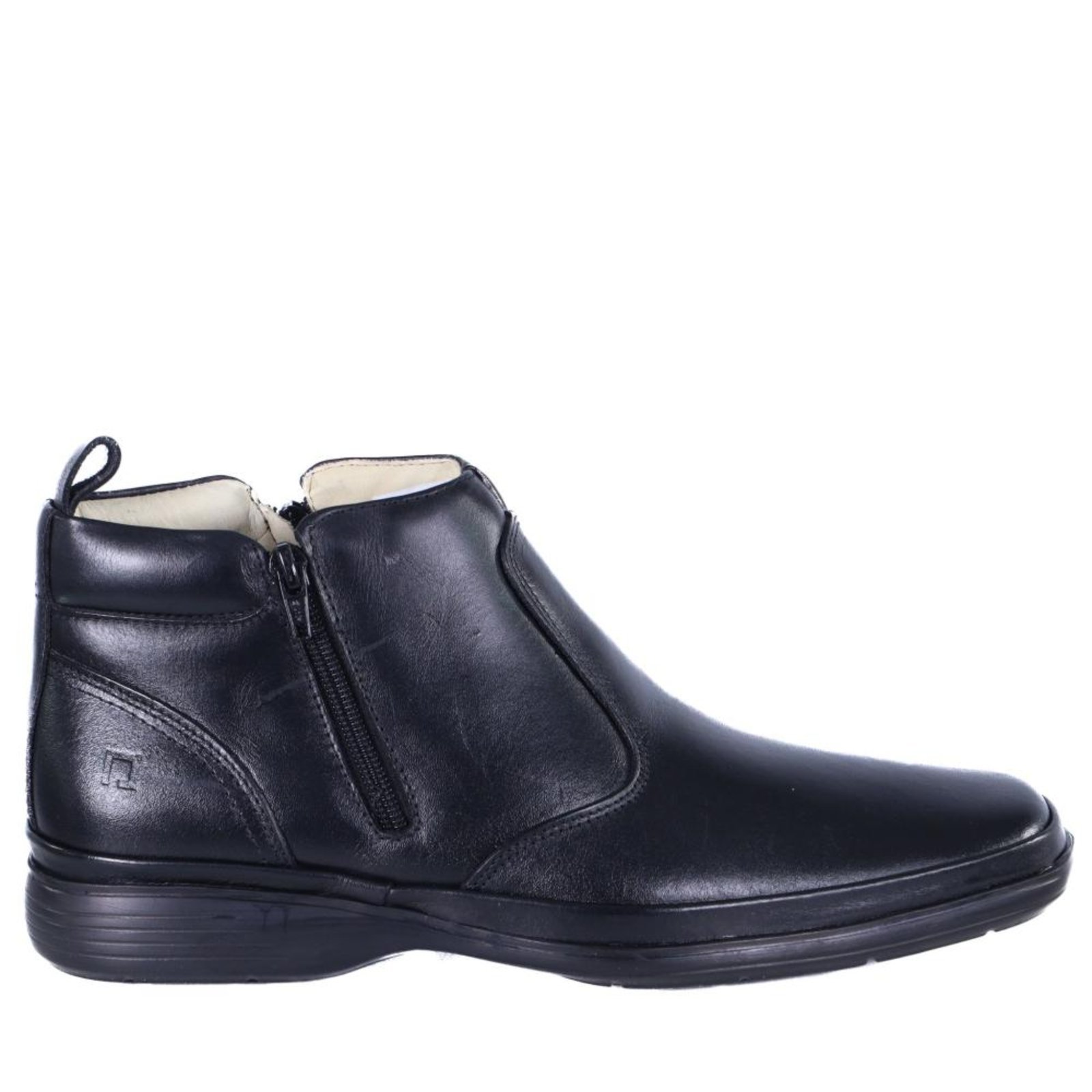 Botina Pipper Masculino Soft 555452 Preto Incolor