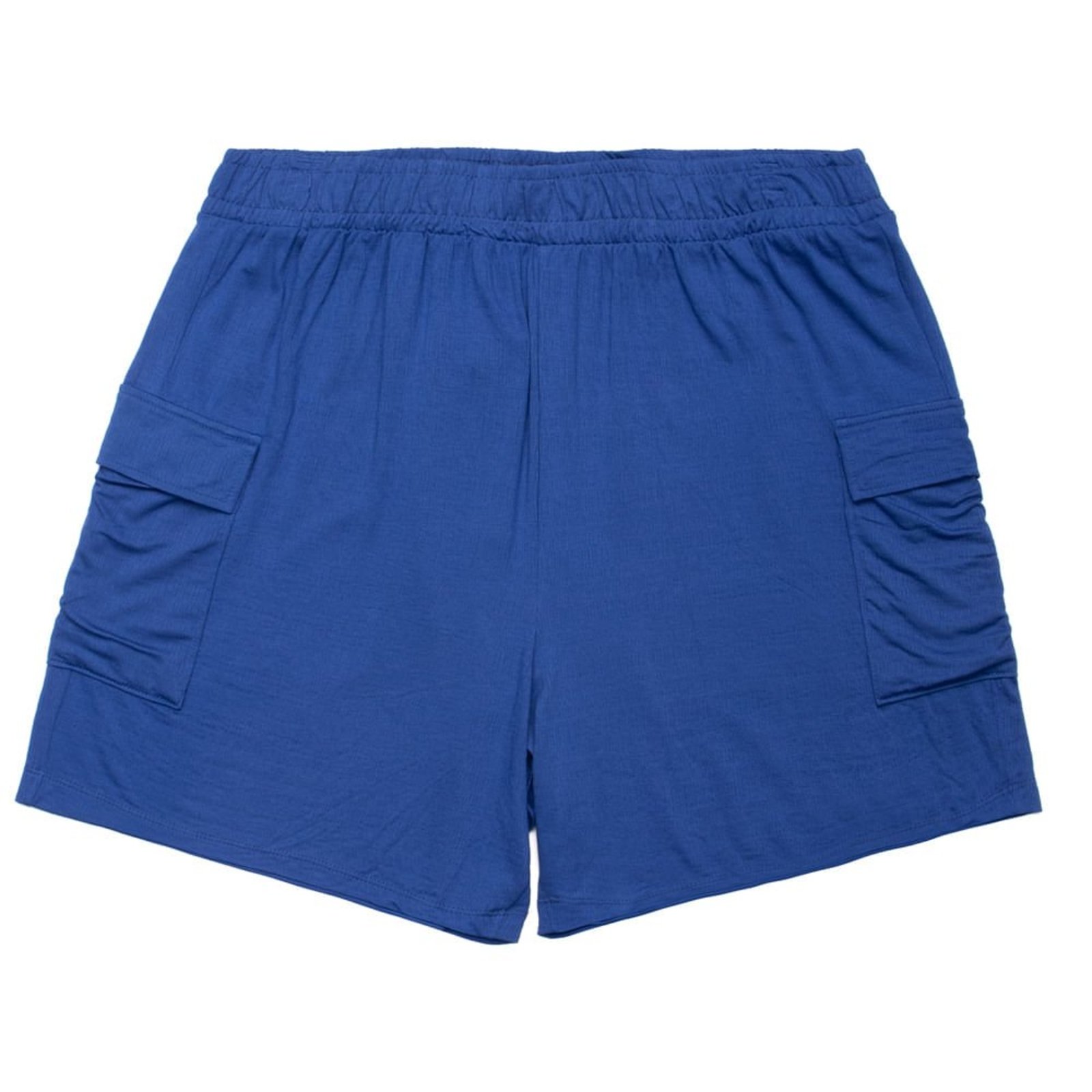 Shorts Feminino Rovitex Secret Glam Plus Size Cargo Azul
