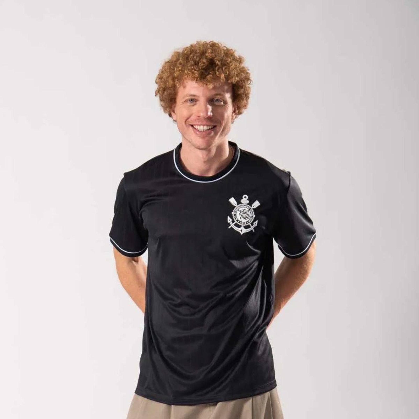 Camisa Corinthians Arte Preta