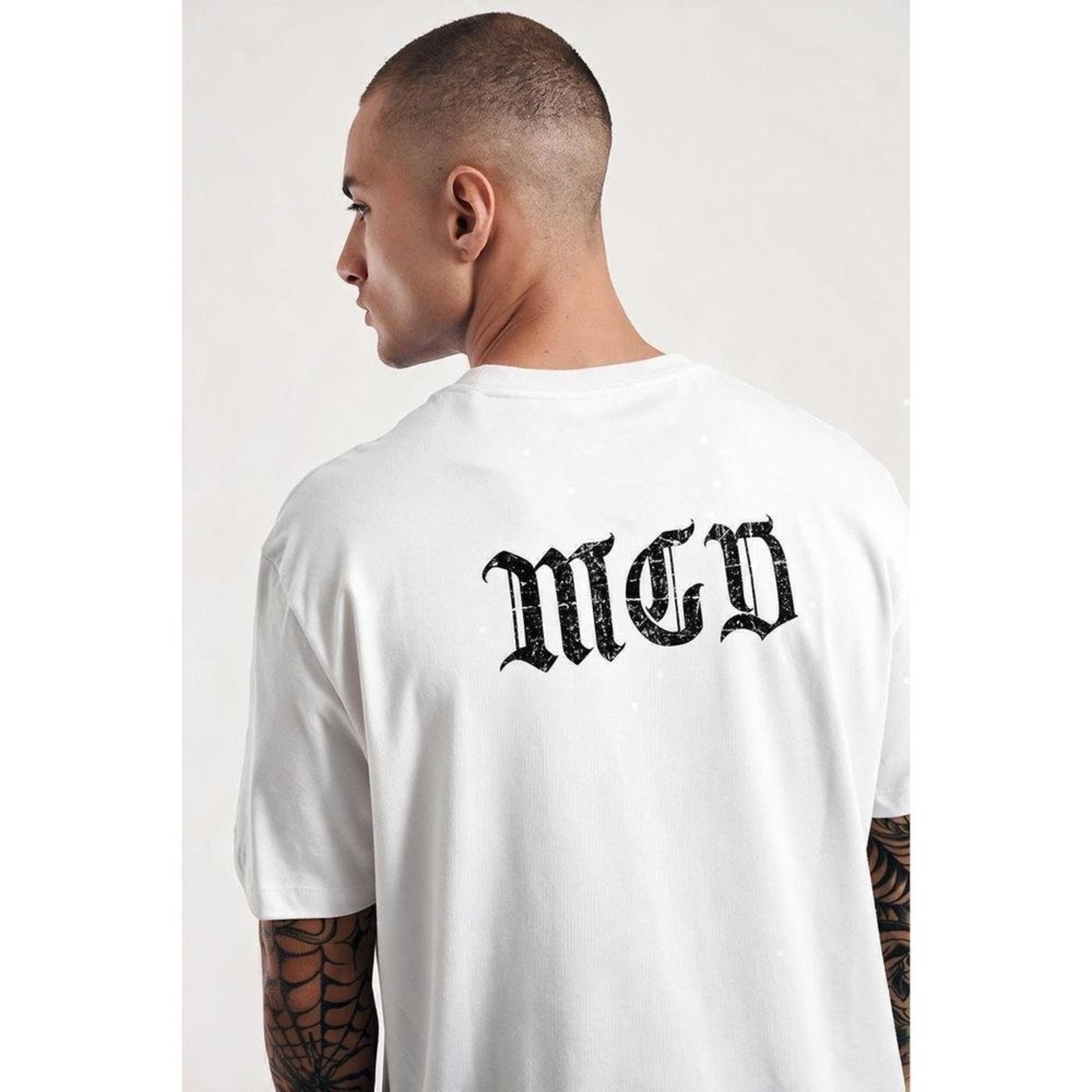 Camiseta Regular Anjos Espada Branco