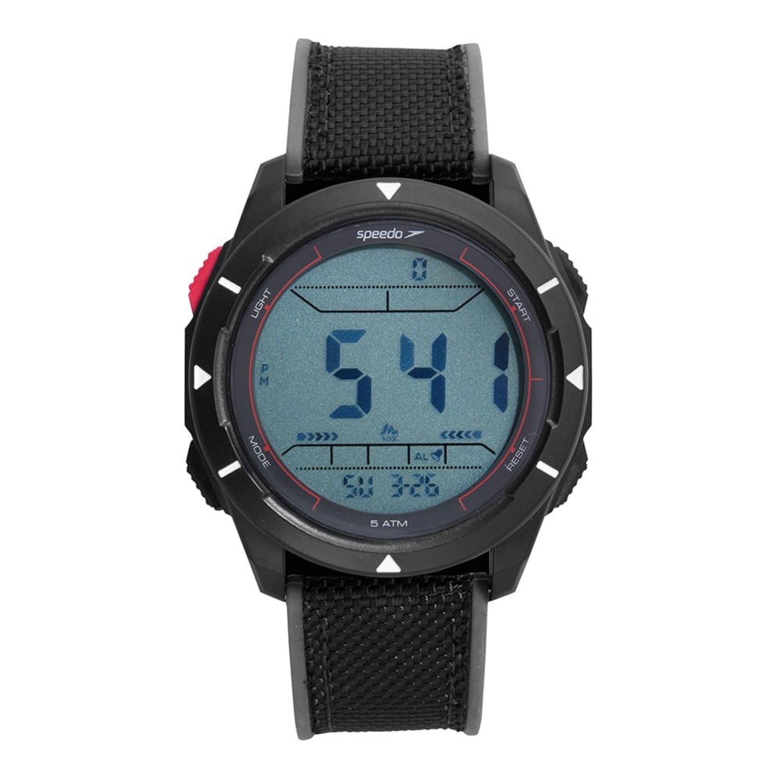Relógio Speedo Digital Contador de Passos Preto Speedo