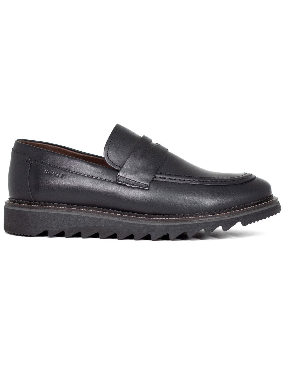 Sapato Social Masculino Ferracini 24h Filadelfia Tratorado Couro Conforto Preto All Black