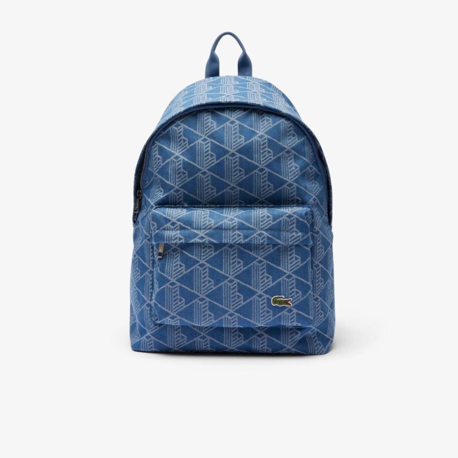 Vista 2 Mochila Lacoste Lacoste Neocroc Jacquard Motif azul Lacoste azul