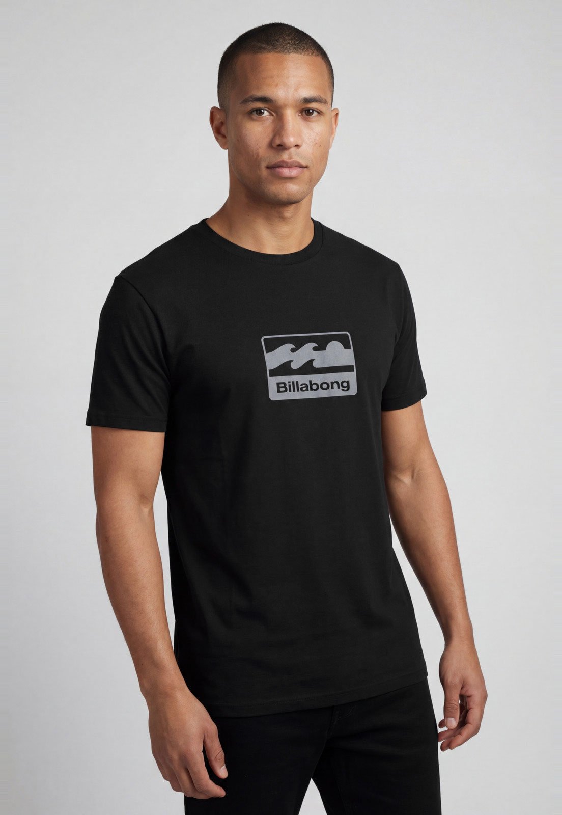 Camiseta Masculina Billabong Walled II Preta