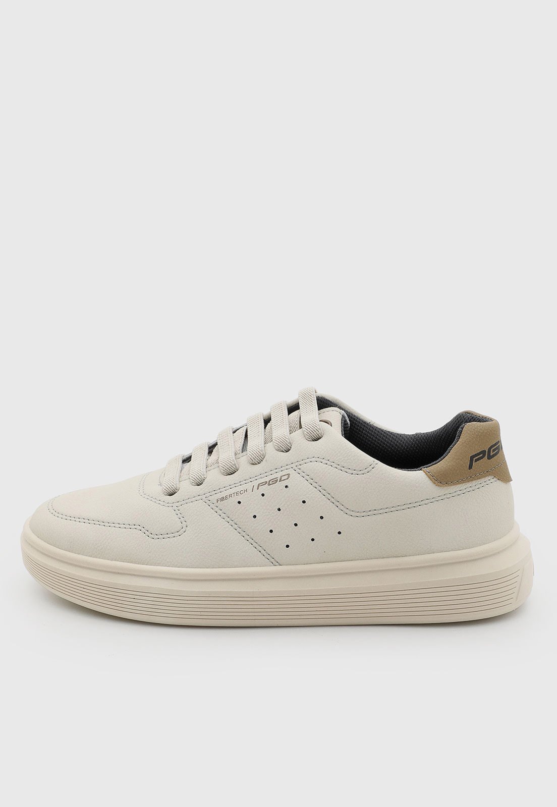 Tênis Masculino Pegada Casual Off-White