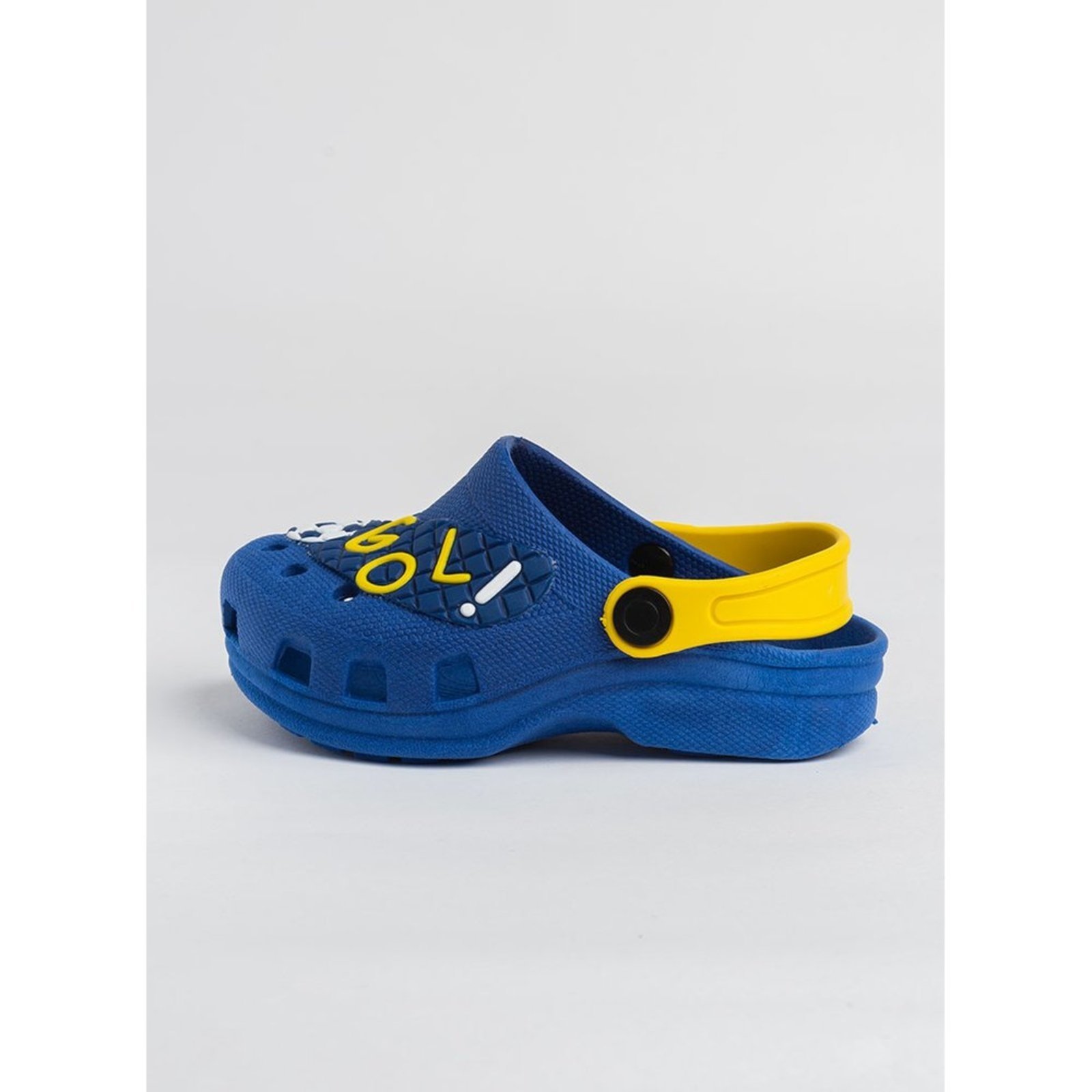 Vista 3 Infantil - Babuche Menino Gol Molekada azul Molekada azul
