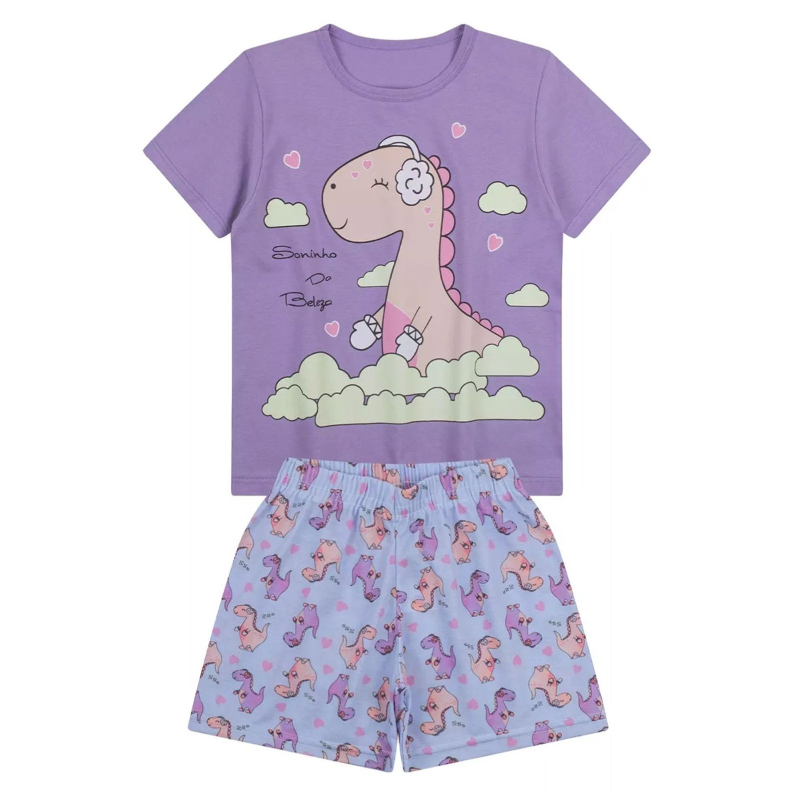 Pijama Menina Lilas