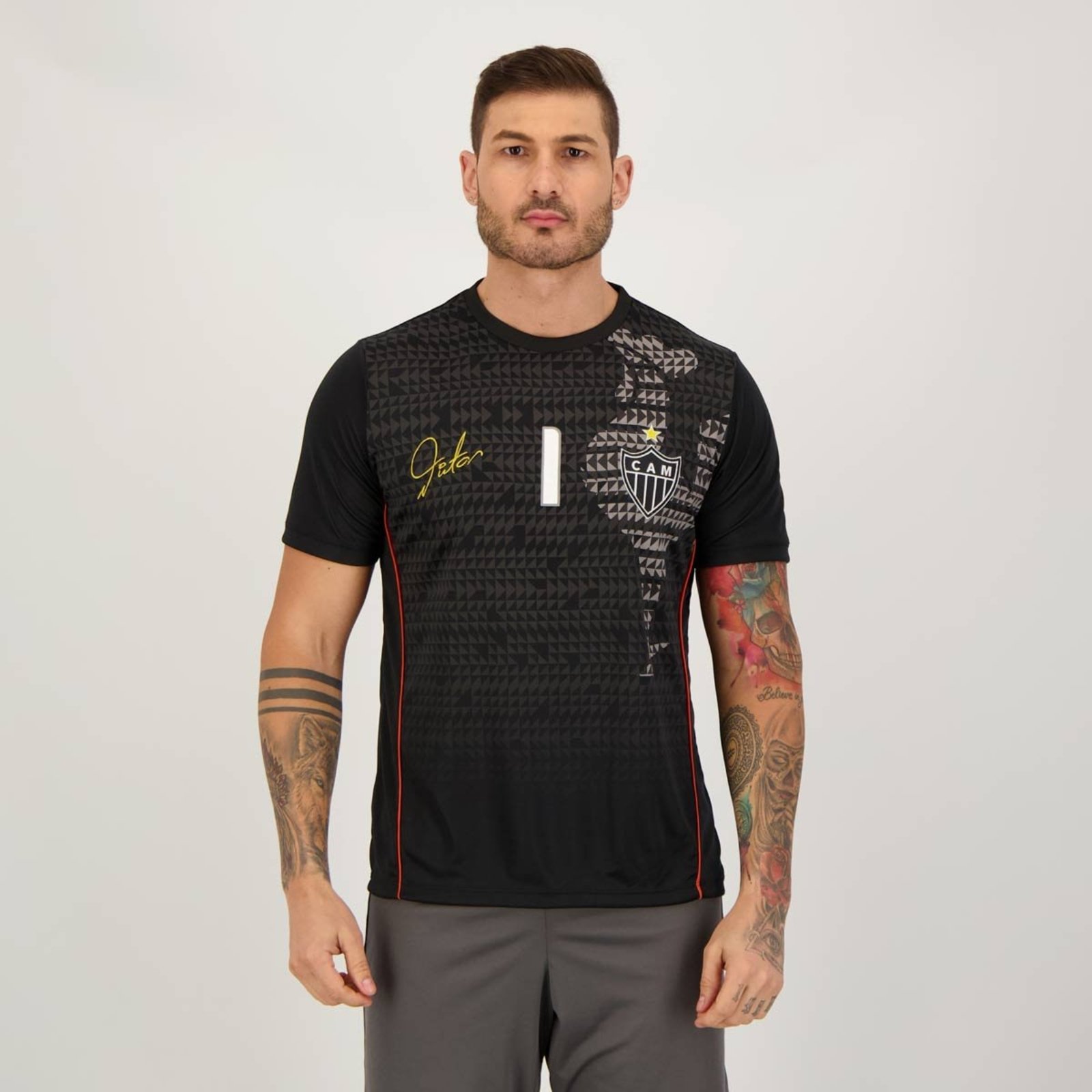 Camisa Atlético Mineiro One Victor Preta