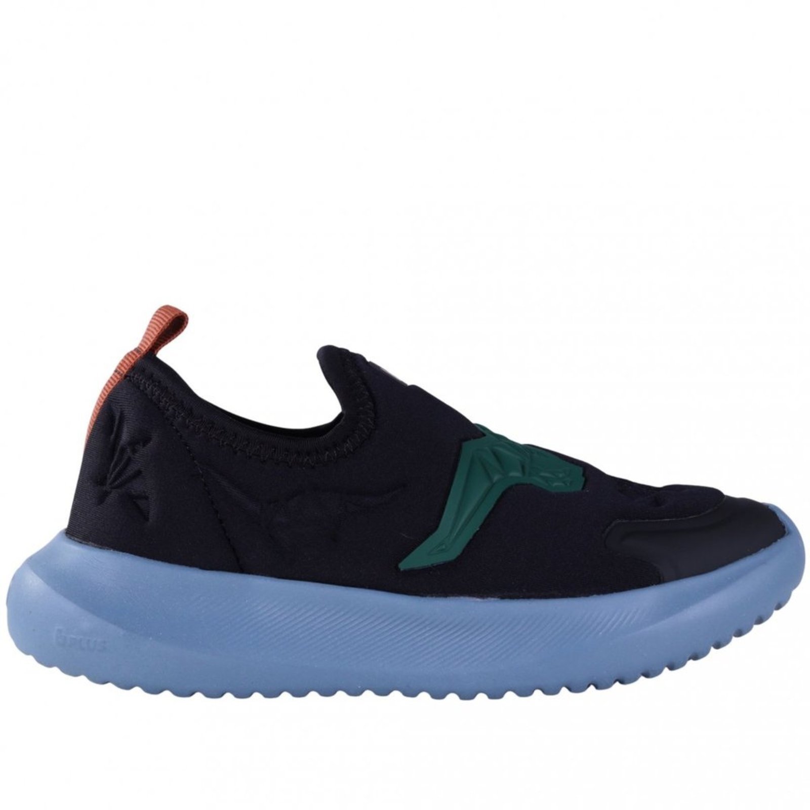 Infantil - Tênis Bibi Slip-On com Dinossauro 1232242 Bibi Preto