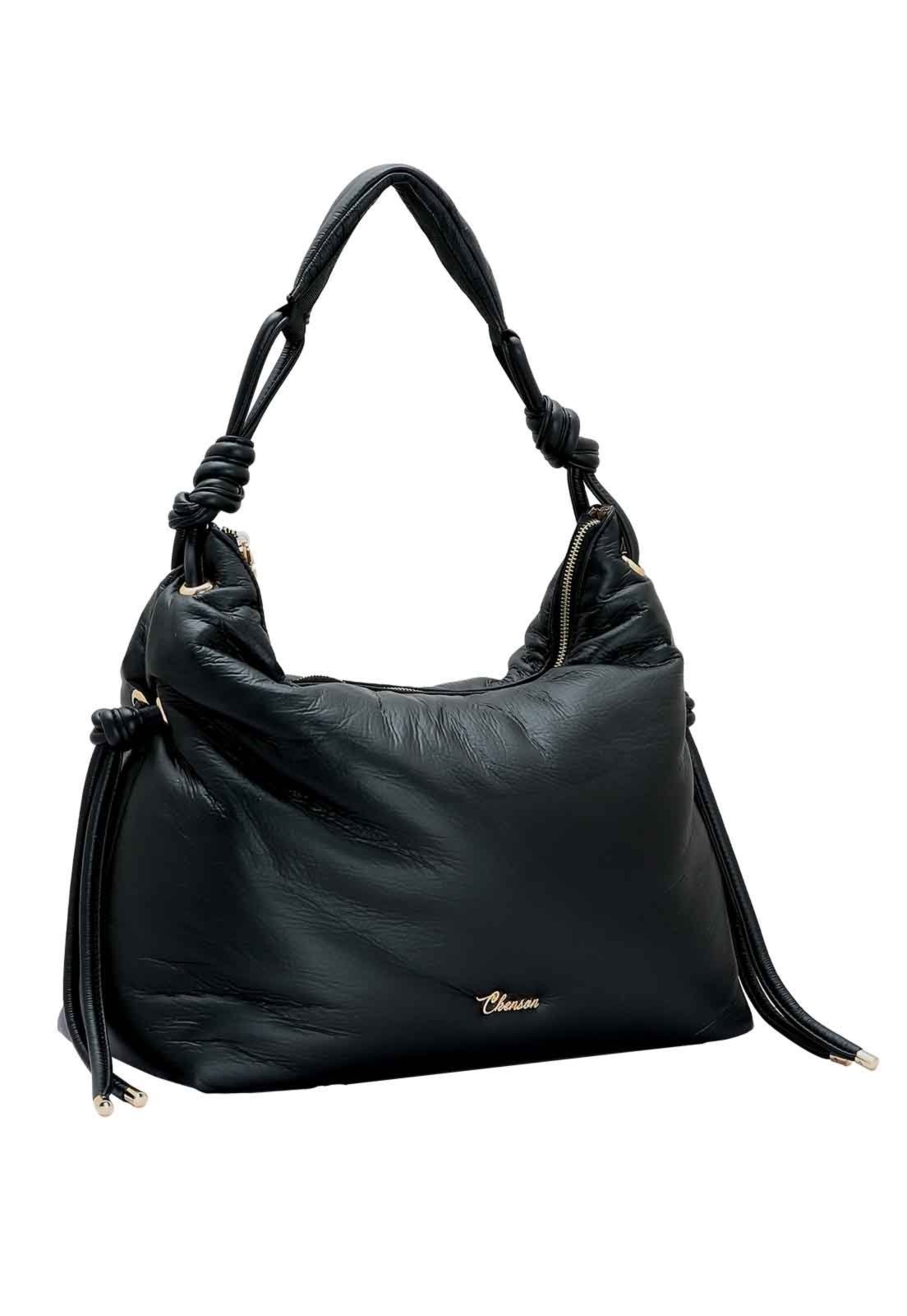 Bolsa Feminina Chenson Original Puffer Ombro Preto 3484993