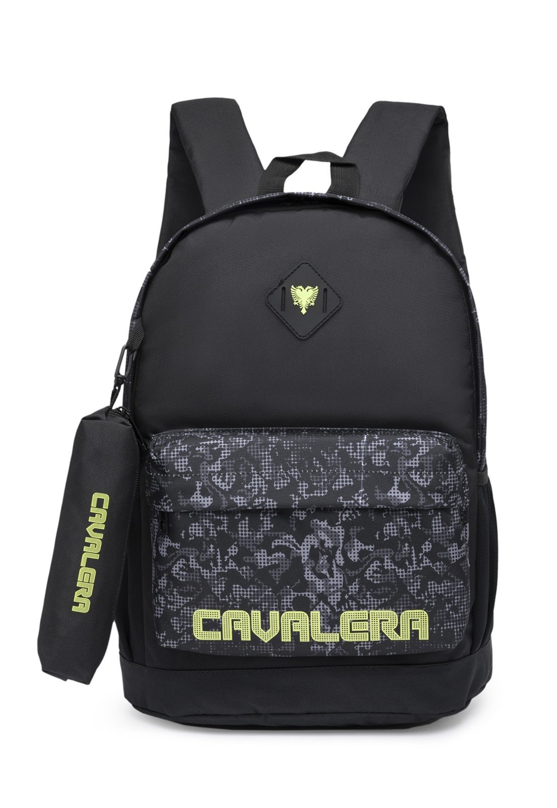 Kit Mochila + Estojo Masculino Casual Reforçada Espaçosa Escolar Faculdade