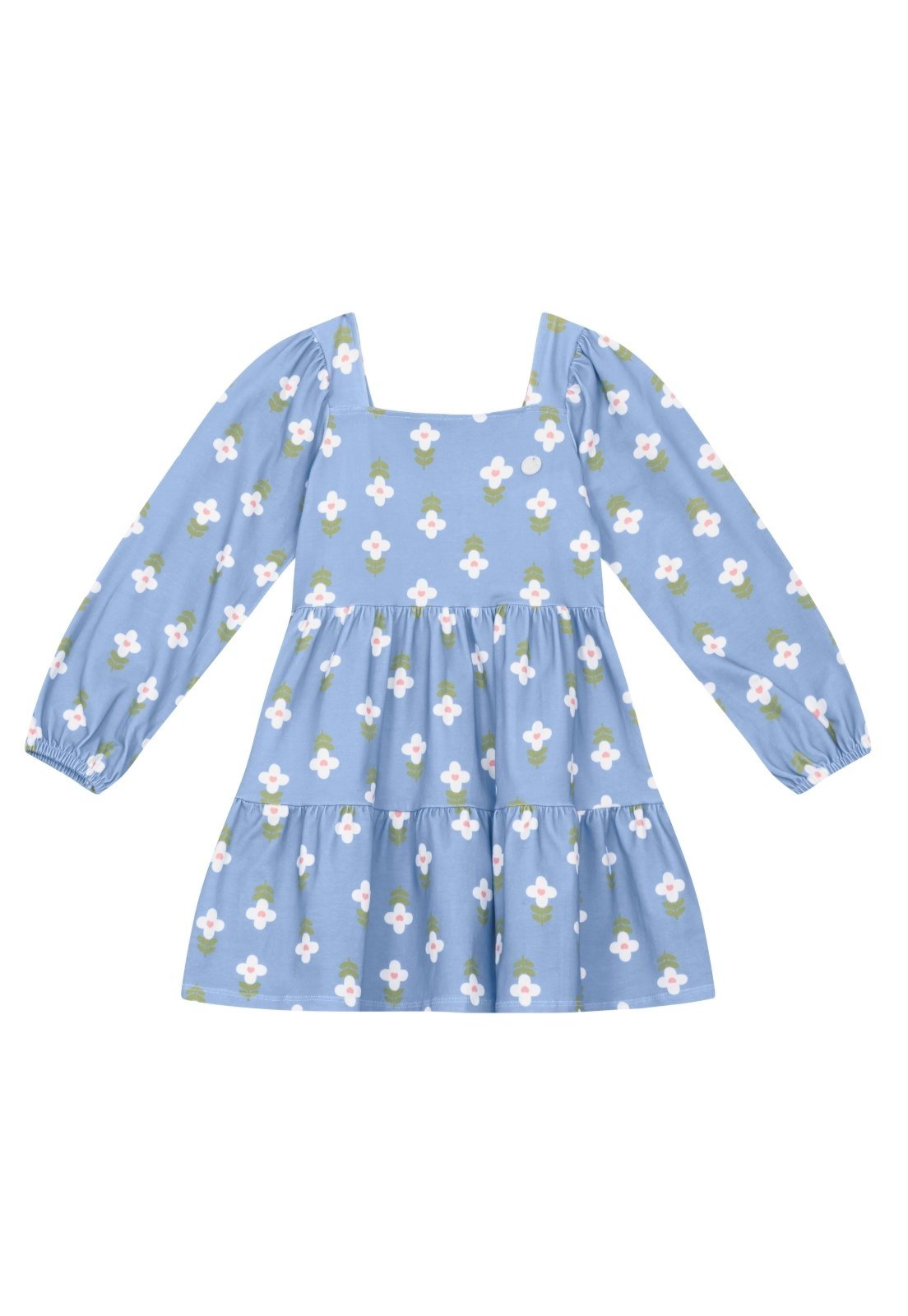Infantil - Vestido menina floral Mundi