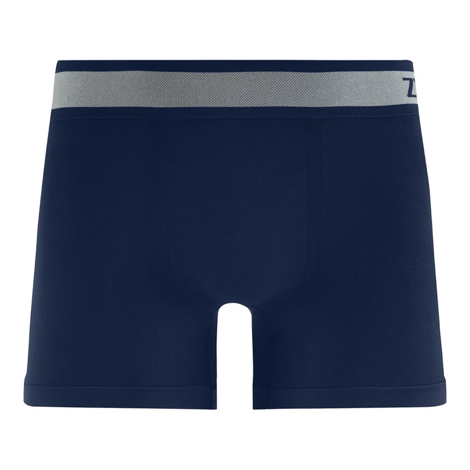 Cueca Boxer Plus Size Lisa Azul