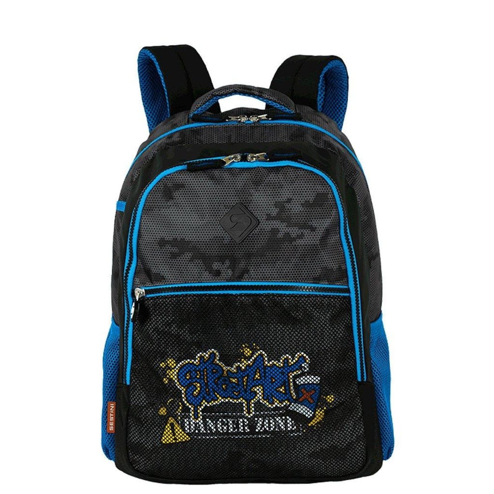 Infantil - Mochila Sestini Grande X Grafitti Colorido