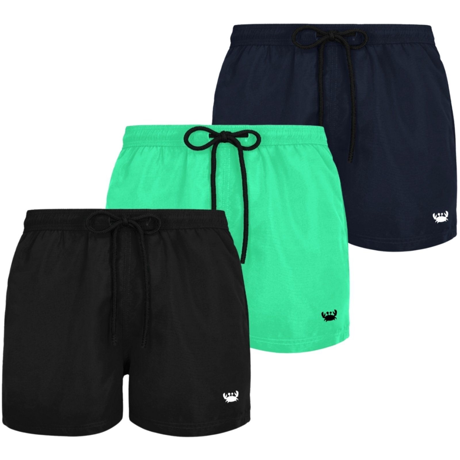 Kit 3 Short Bermuda Masculina Plus Size Moda Praia Calor Verão G1 G2 G3 Estampado