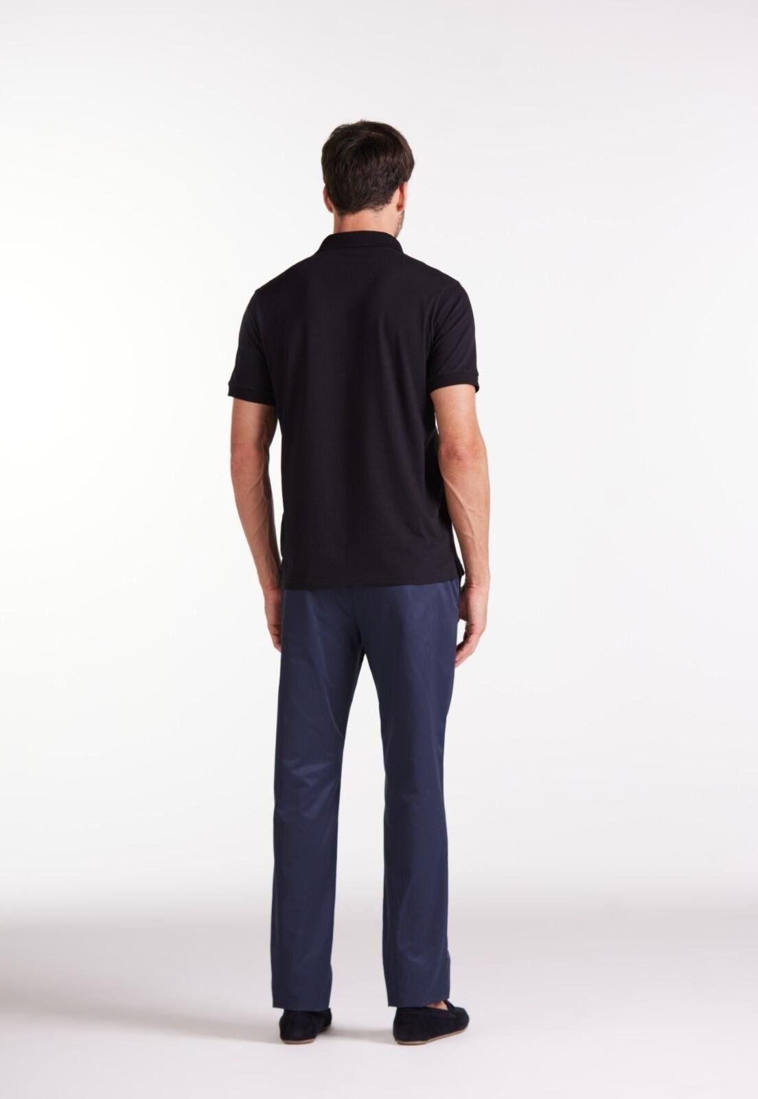 Vista 3 Polo Pima Traymon Slim preto Traymon preto