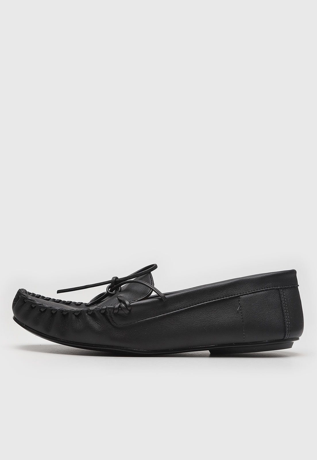 Mocassim Feminino Vizzano Laço Preto