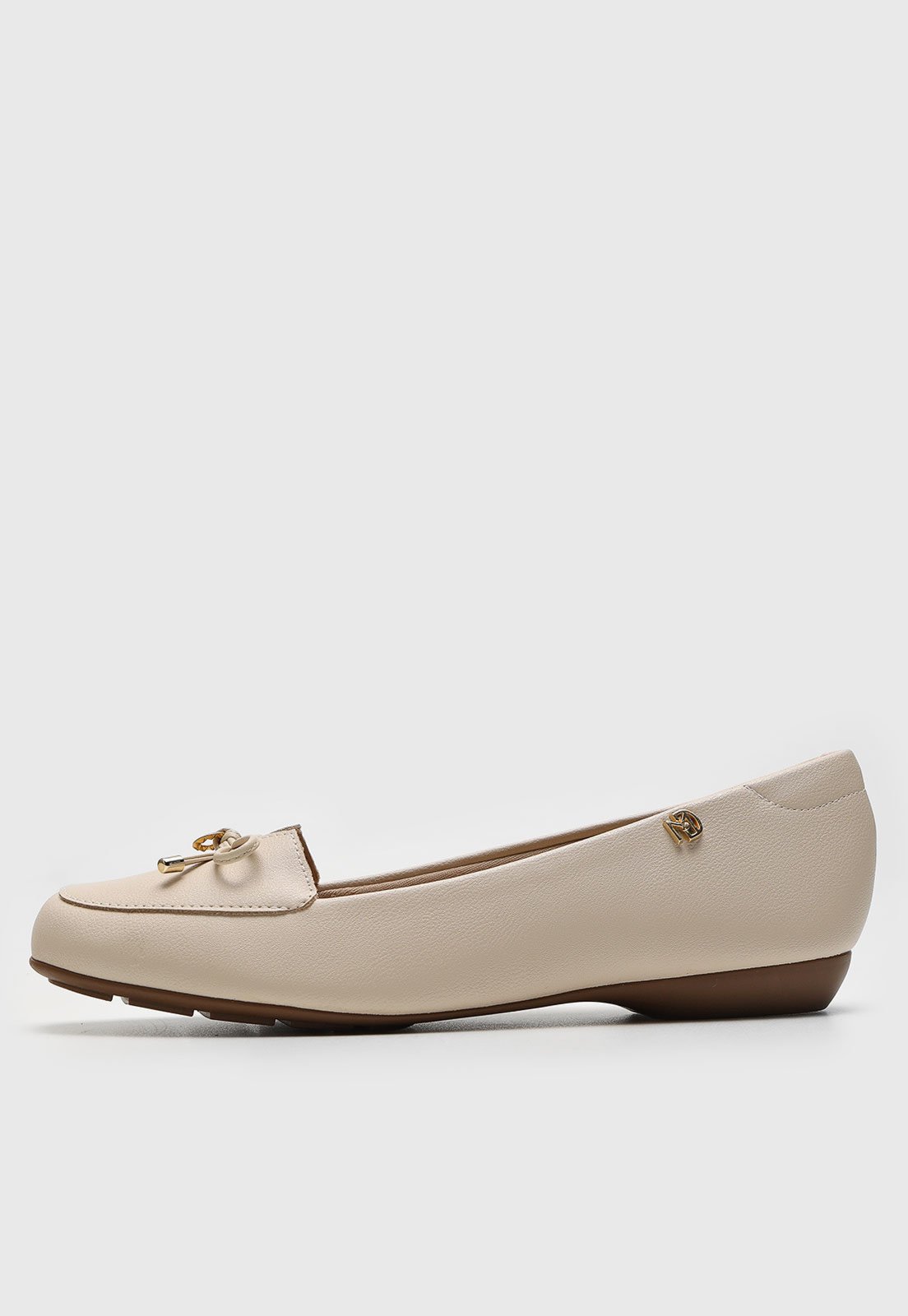 Mocassim Modare Laço Off-White