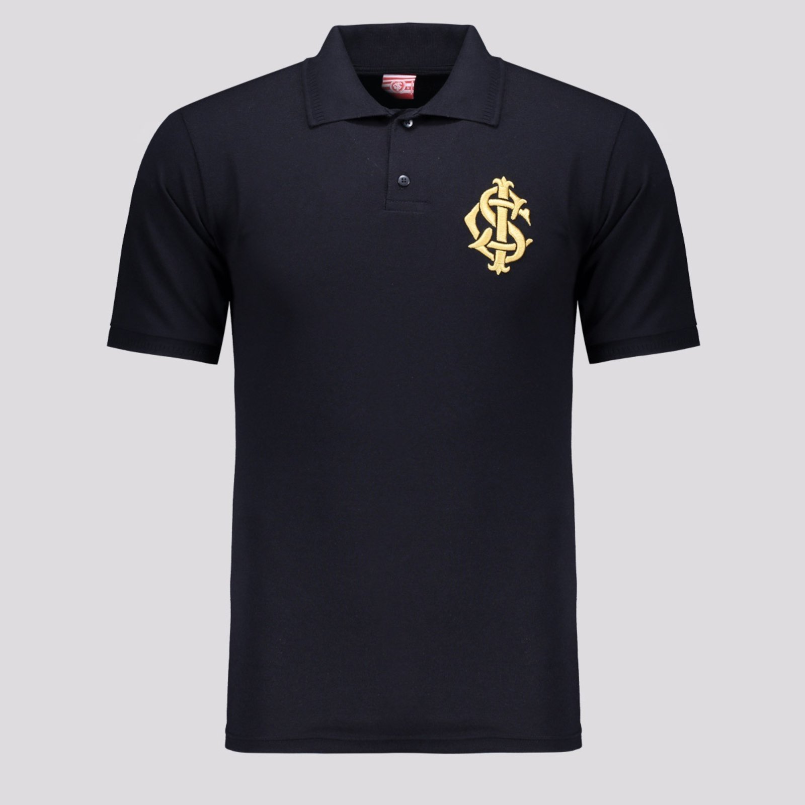 Polo Internacional Preta e Dourada