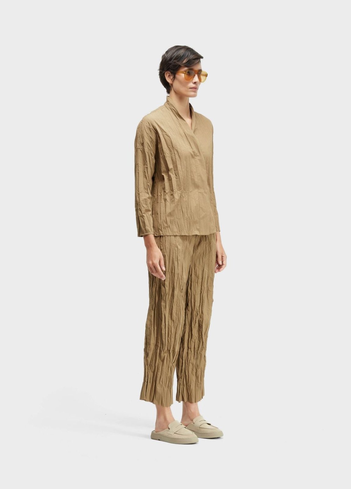 Calça tricoline wrinkled OSKLEN