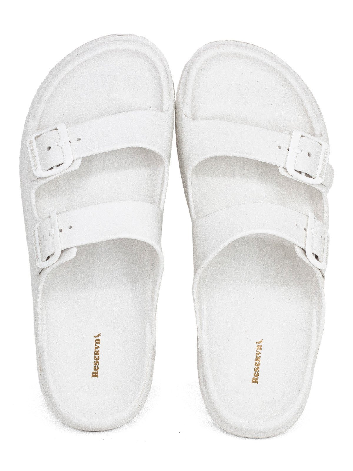 Sandália Masculina Reserva RSV Go Arpoador Confortável Chinelo Resistente Branco