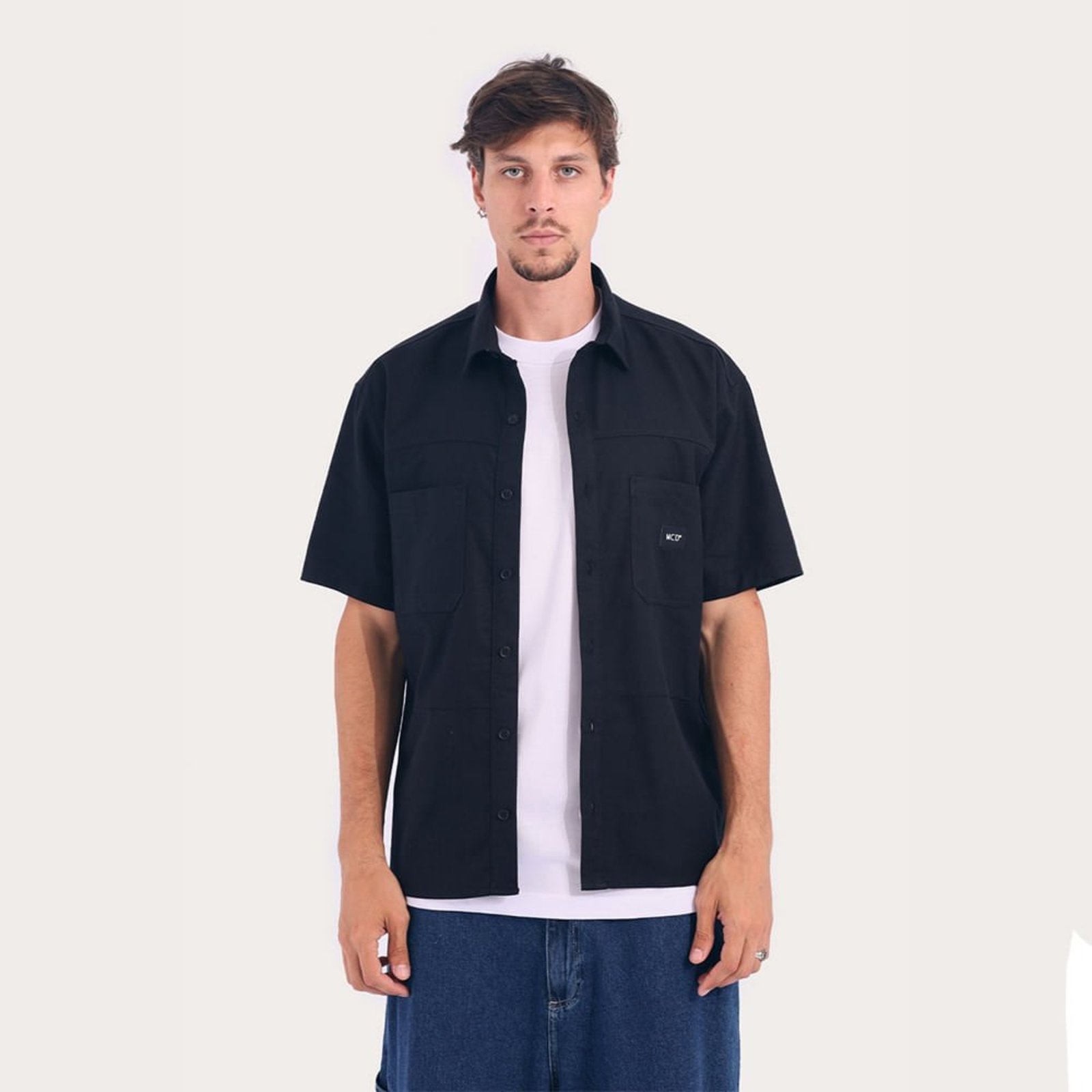 Camisa Manga Curta Box Fit MCD Texture