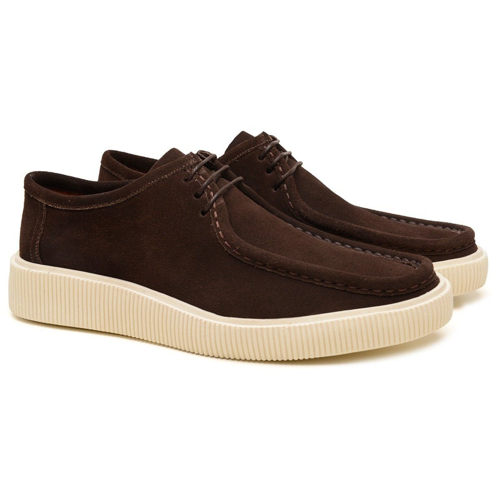 Sapato Masculino Casual Anna Andrade Mocassim Canadian Robusto Moderno Conforto Café