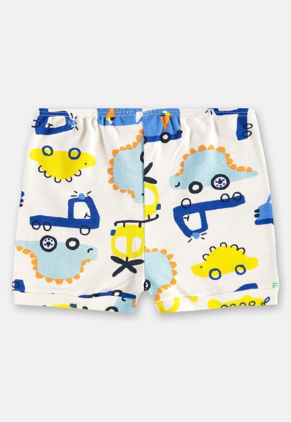 Vista 3 Infantil - Short para Menino em Suedine Up Baby Off-White off-white white Up Baby off-white white