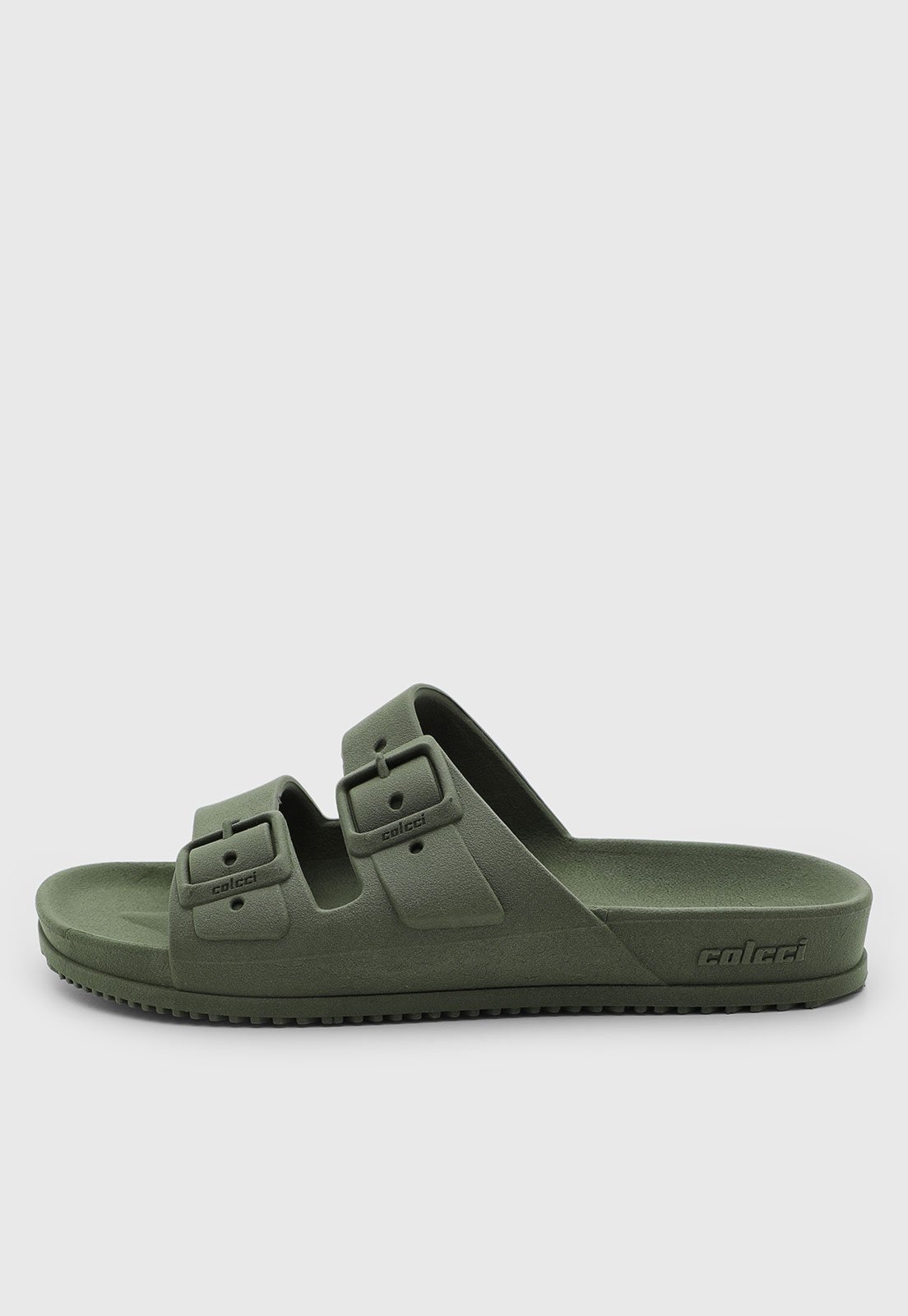 Chinelo Birken Masculino Colcci Tiras Largas Verde