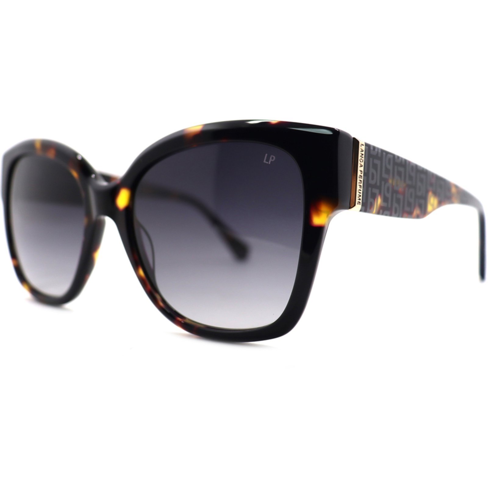 Vista 2 Óculos de Sol Lança Perfume LPH205 AV234 Feminino marrom marrom