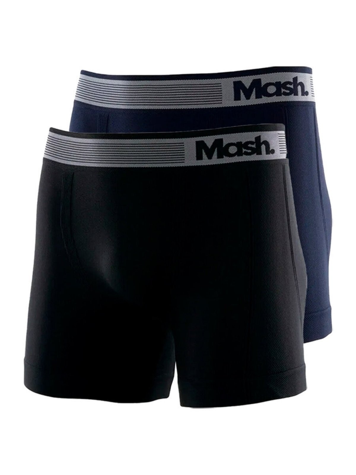 Kit com 2 Cuecas Boxer Mash 710.01 Preto