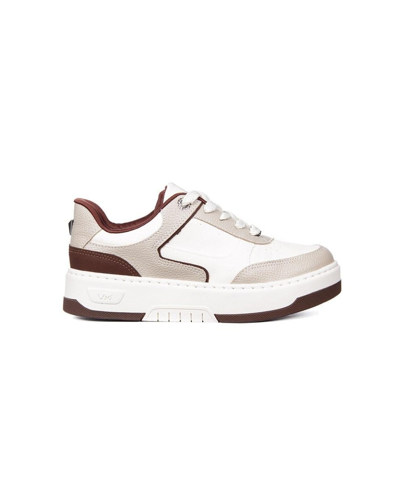 Tênis Feminino Via Marte Casual Sneaker Marfim Incolor